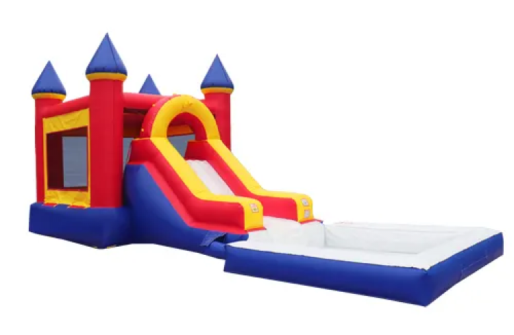 Castle Bounce House & Slide Combo (Wet/Dry)