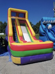 18ft Rainbow Slide (Dry)