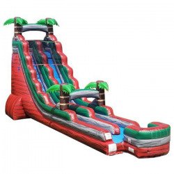 22 foot inflatable water slide tropical red marble1 1657241080 Home