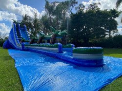 30ft Hurricane Water Slide (Wet)