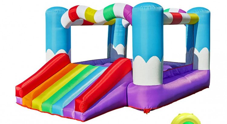 Toddler Rainbow Bounce House (Dry)