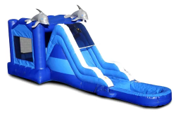 bab817a23e240ff2e2dfa0705a928d24 1669678022 Dolphin Bounce House and Slide Combo (Wet/Dry)