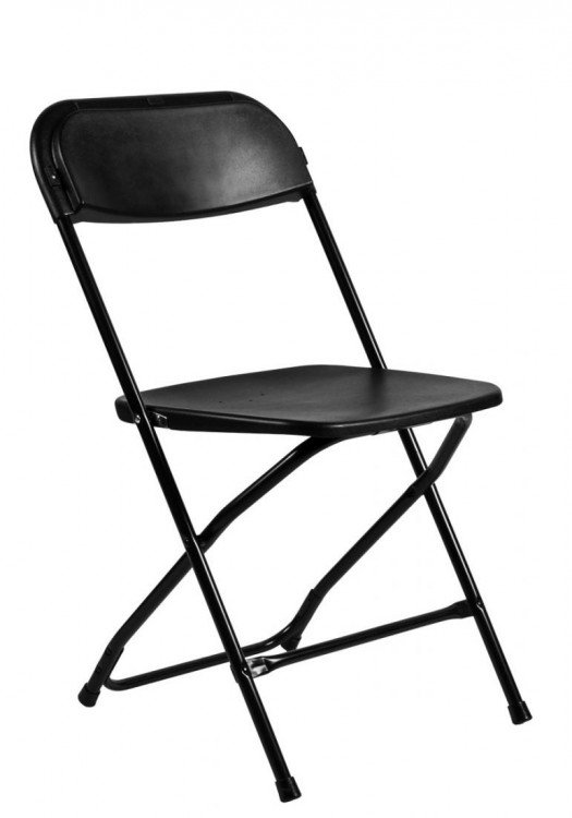 Adult Black folding chairs