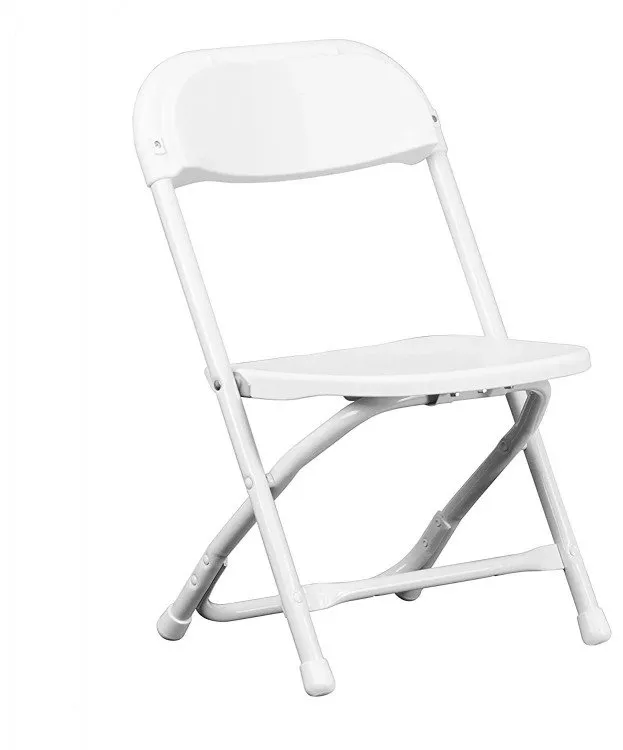 Toddler White folding chair