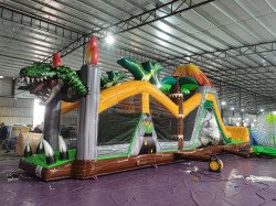 Dinosaur 50ft Obstacle Course (Wet/Dry)