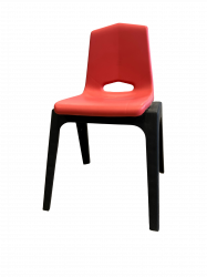 Toddler Red Stackable Chairs