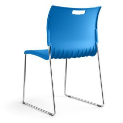 rowdy pacific chrome back 1653485960 Stackable Plastic chair