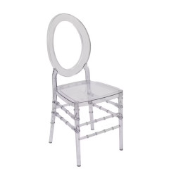 Clear O-Back Chair