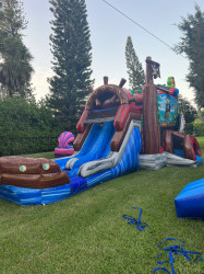 IMG 1626 1726001273 Pirate Bounce House and Slide Combo (Wet/Dry)
