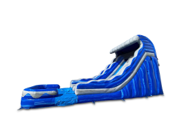 20 ocean wave left side view 1750471196 20ft Ocean Wave Dual Lane Waterslide