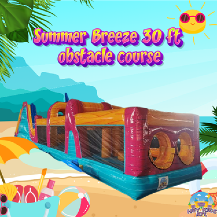 Summer Breeze 30ft Obstacle Course (Dry)