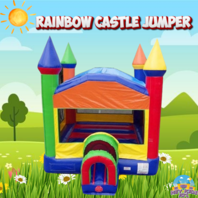 Rainbow Castle Jumper (Dry)