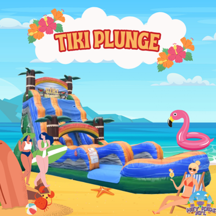 22ft Tiki Plunge (Wet)